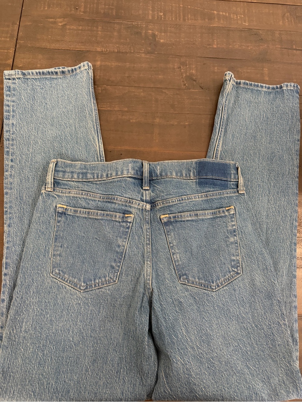 A&F Mid Rise 90’s Straight Women’s Jeans-27 Long